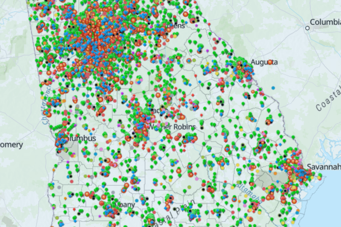 Screenshot of Community Mapping Tool